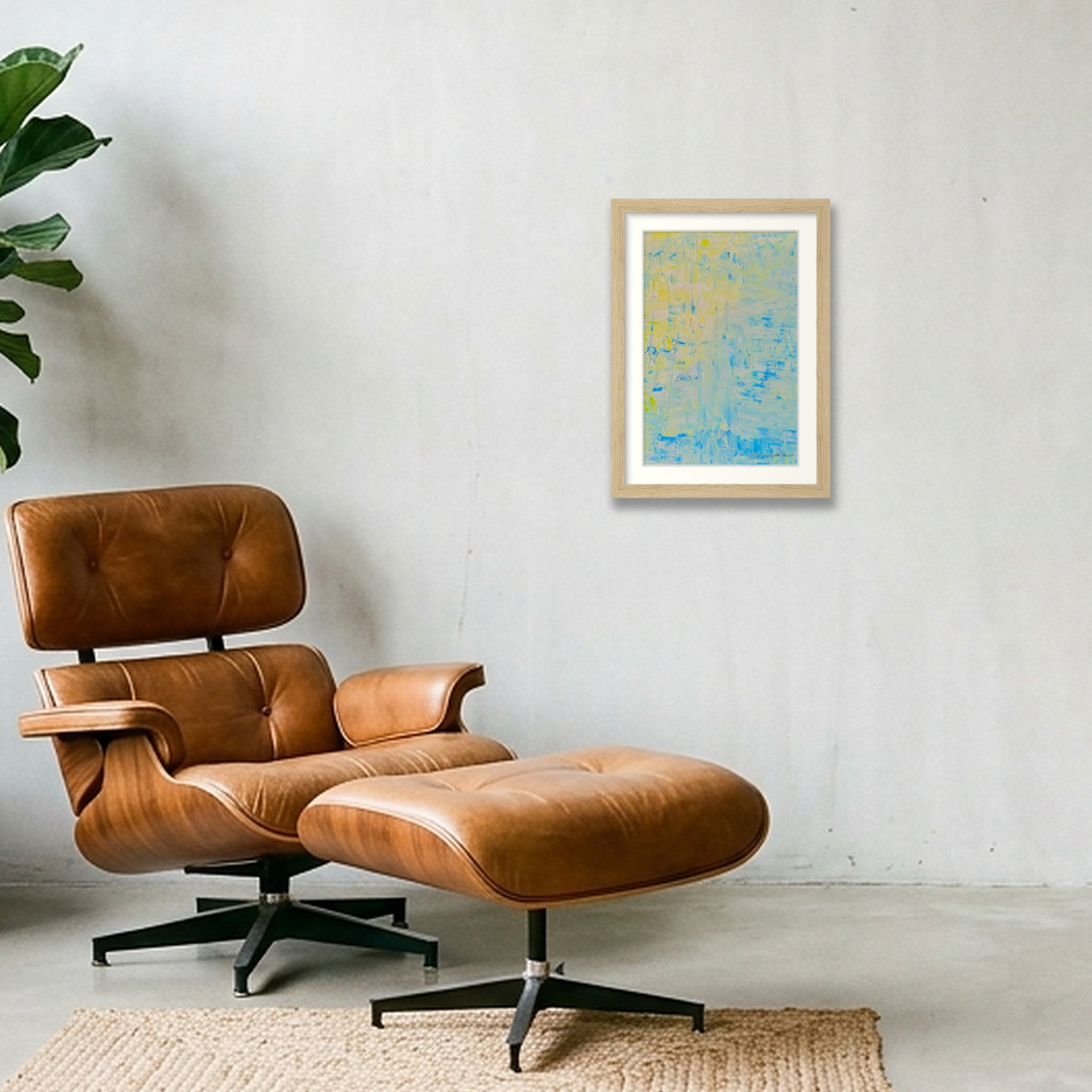 ALBORE_Sebastien DI NICOLANTONIO — A4 (21×30cm, 8×12") Oak Frame