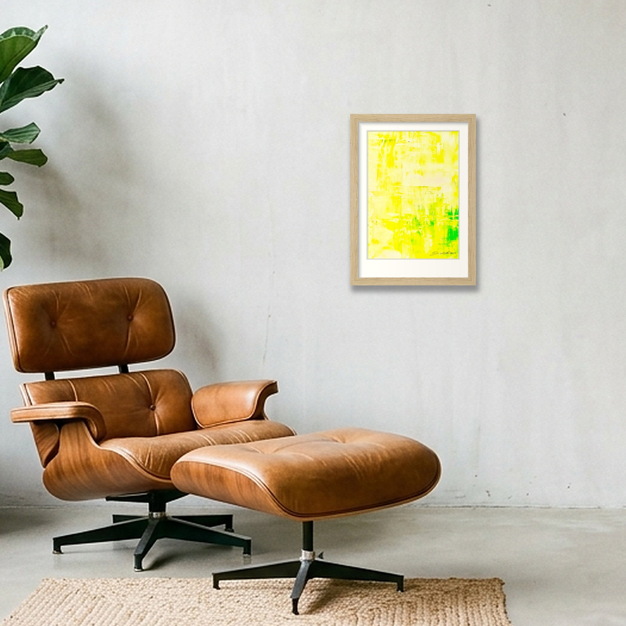 LIMONALBA_Sebastien DI NICOLANTONIO — A4 (21×30cm, 8×12") Oak Frame
