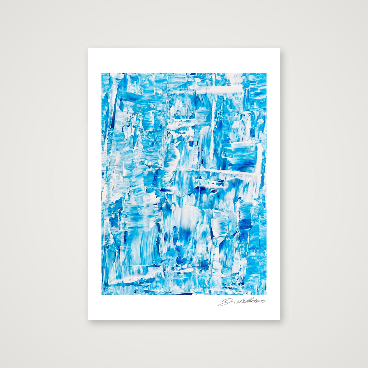 KYANOLIA_Sebastien DI NICOLANTONIO — A4 (21×30cm, 8×12") Print only