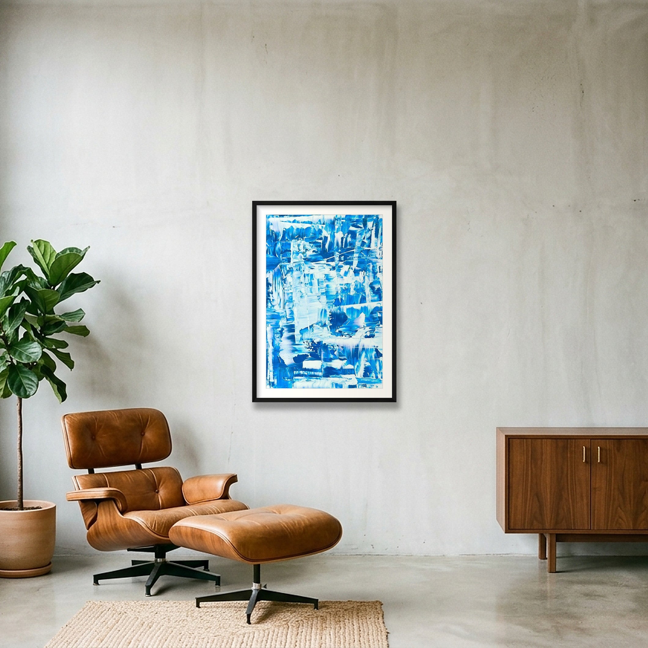 AESTUS_Sebastien DI NICOLANTONIO — 59×84cm, 23×33" Black Frame