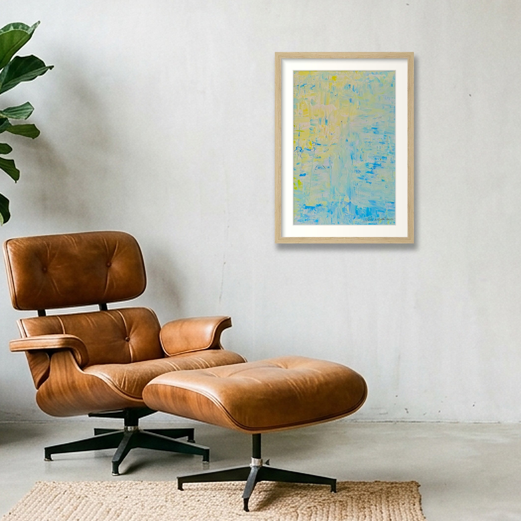 ALBORE_Sebastien DI NICOLANTONIO — A3 (30×42cm, 12×17") Oak Frame