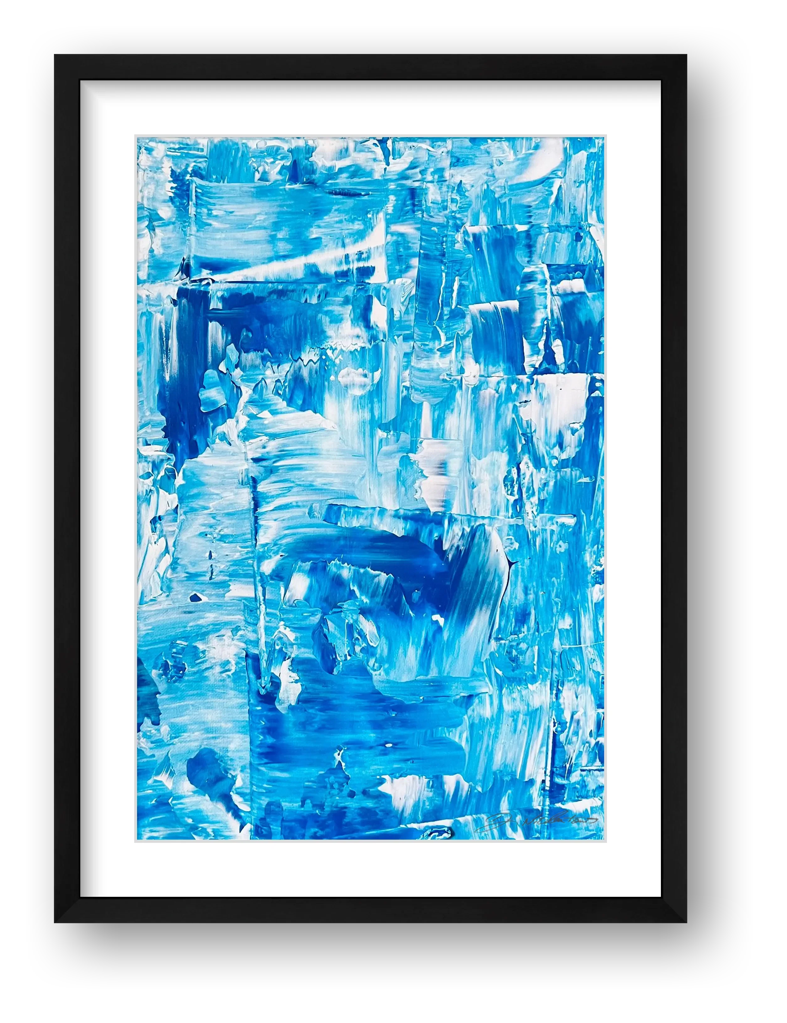 SANTORAZZURO_sebastien di nicolantonio — framed