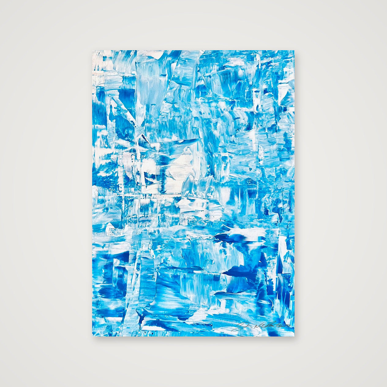 Riflessi d’Azzurro_Sebastien DI NICOLANTONIO — A4 (21×30cm, 8×12") Print only