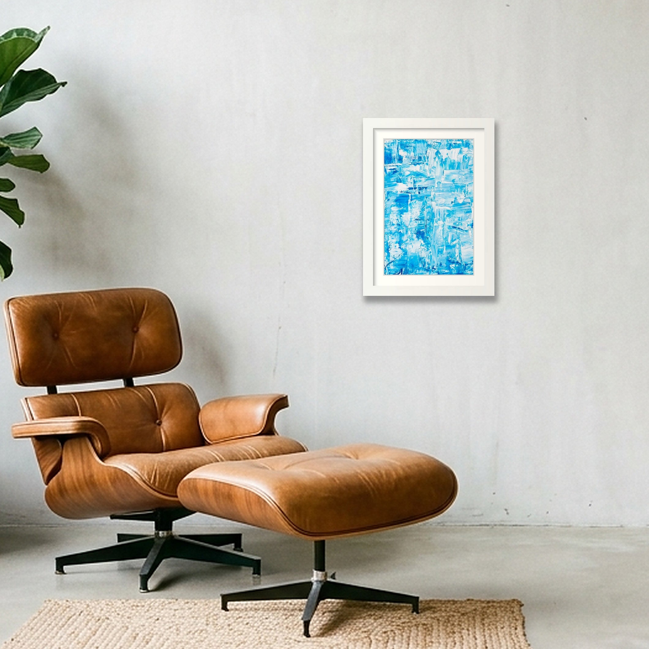 Greekalis — A4 (21×30cm, 8×12") White Frame