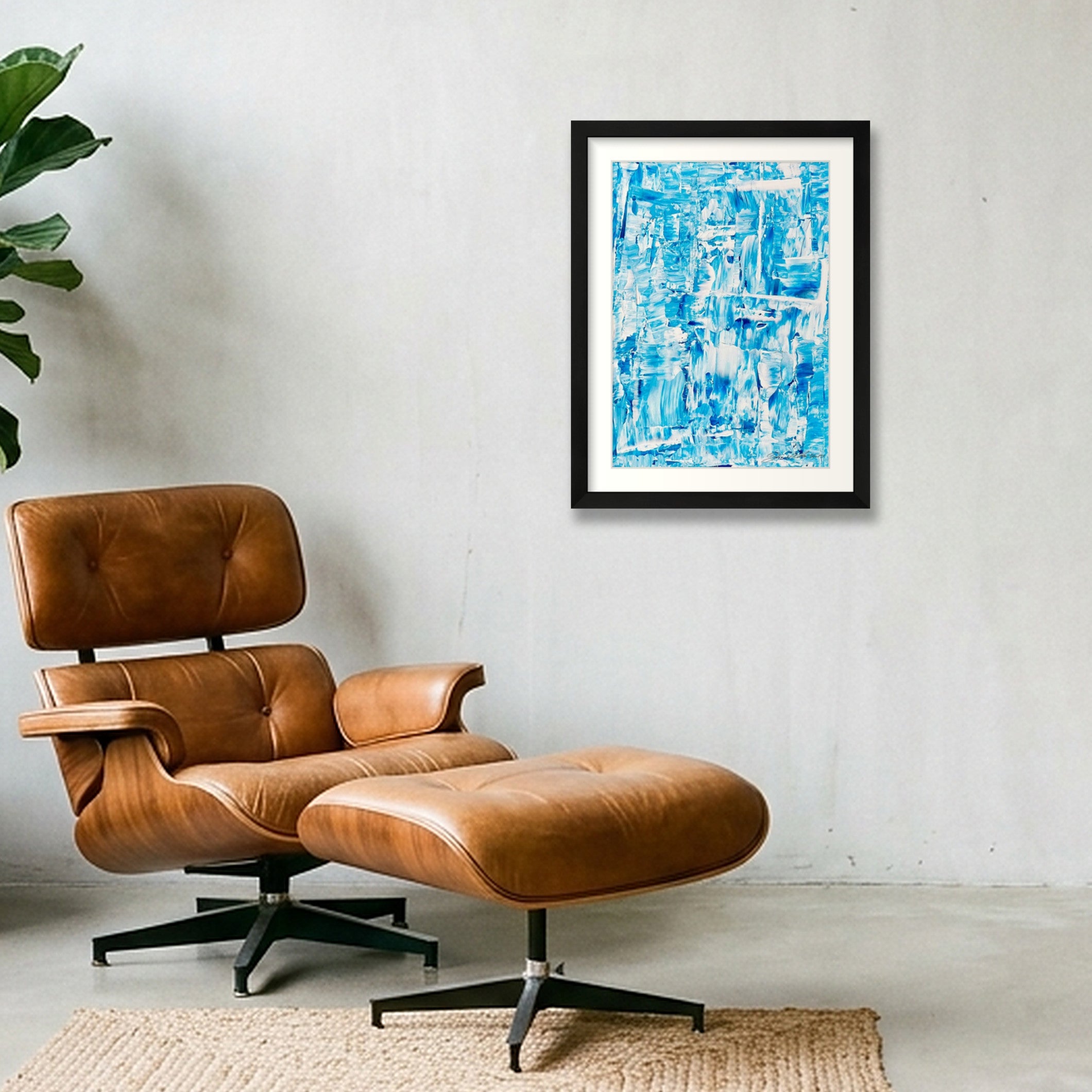 KYANOLIA_Sebastien DI NICOLANTONIO — 30×40cm, 12×16" Black Frame