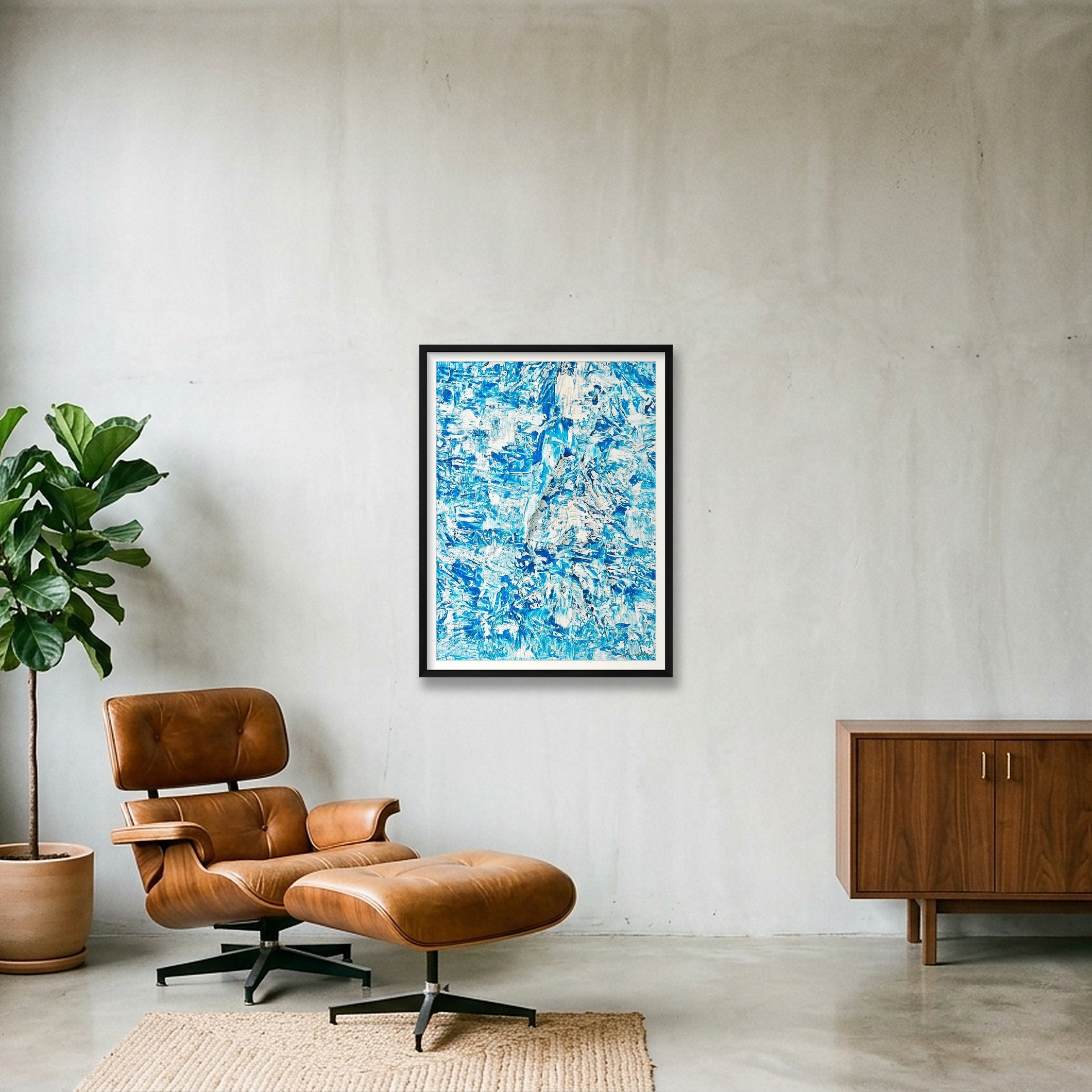 ONDIVAGO_ Sebastien-DI NICOLANTONIO — 60×80cm, 24×31" Black Frame