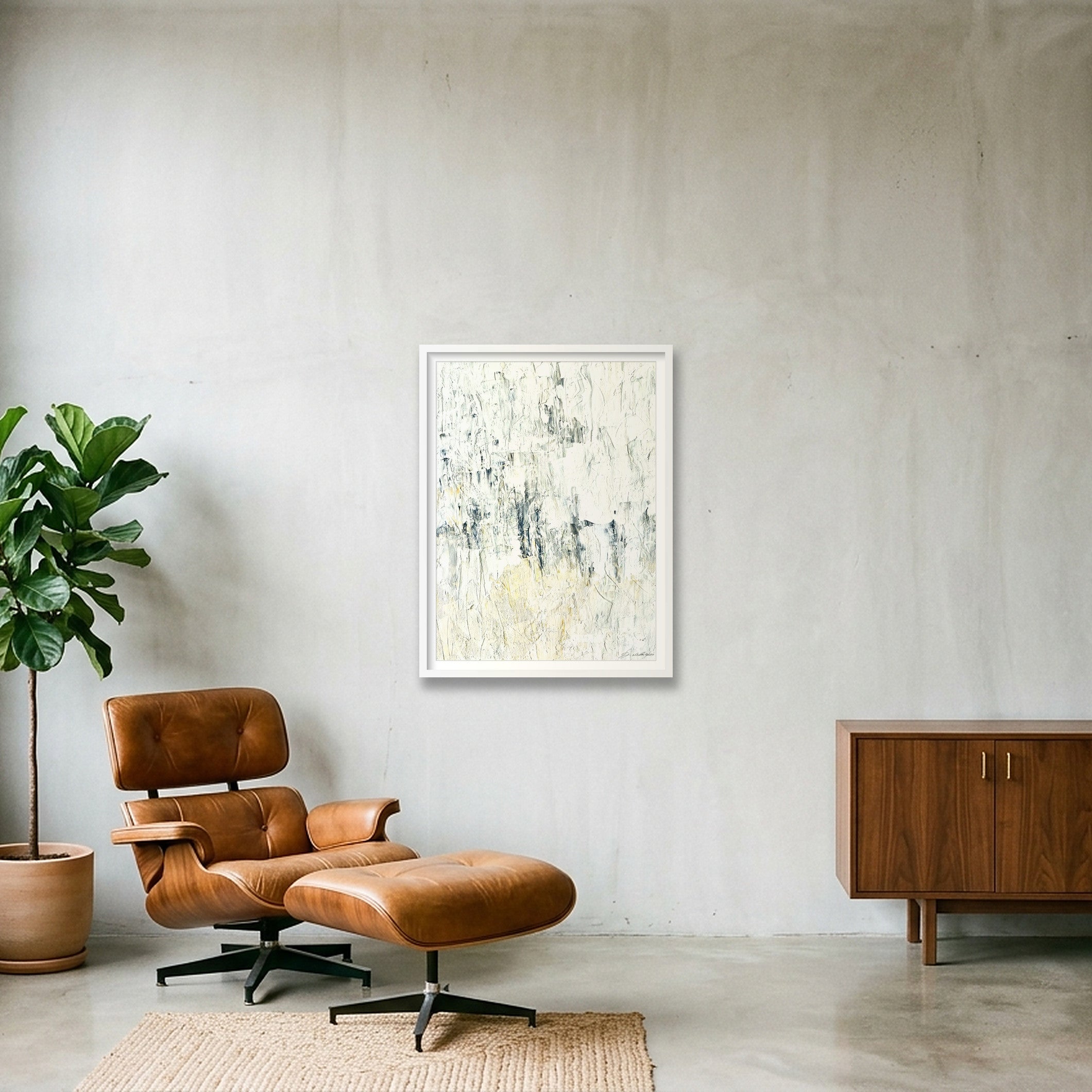CALMOSOLE_Sebastien DI NICOLANTONIO — 60×80cm, 24×31" White Frame
