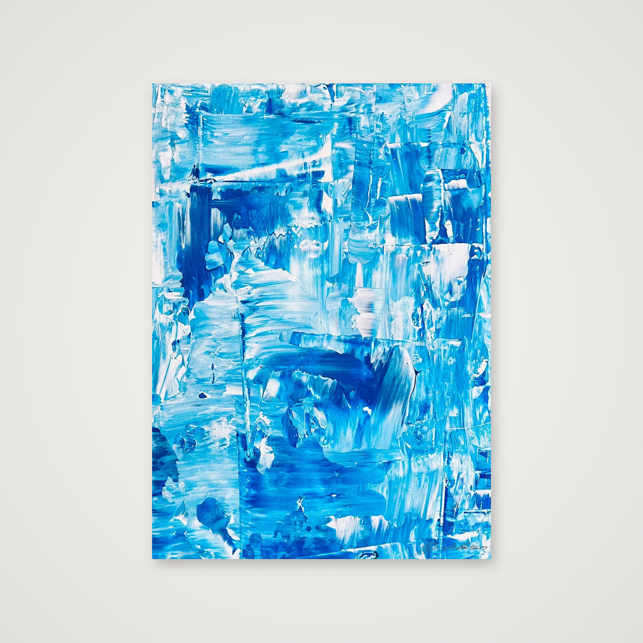 SANTORAZZURO_sebastien di nicolantonio — 42×59cm, 17×23" Print only
