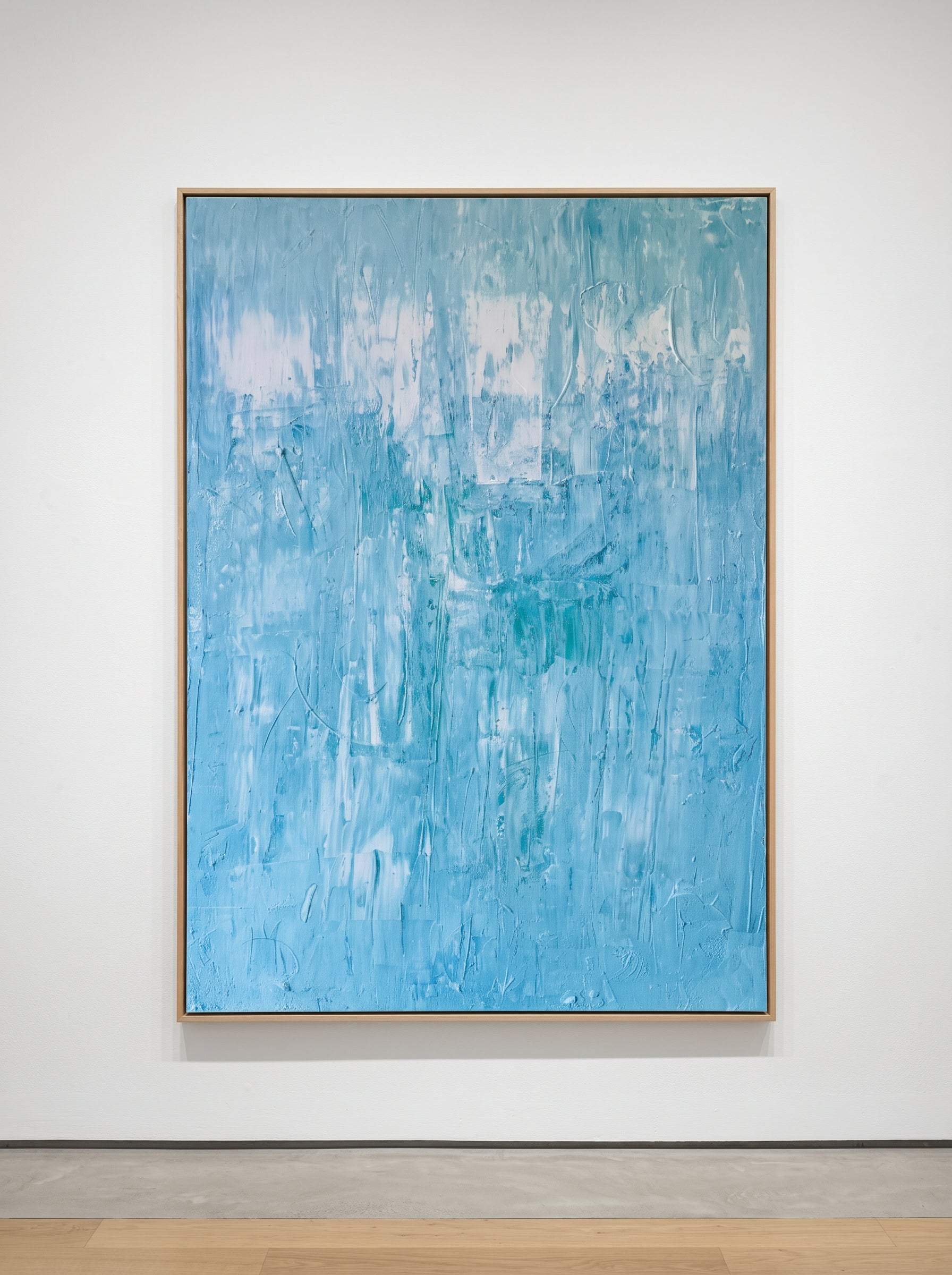 Aquasogno, a one-of-a-kind contemporary acrylic painting on canvas, created by artist Sébastien Di Nicolantonio for DI NICOLANTONIO PARIS.