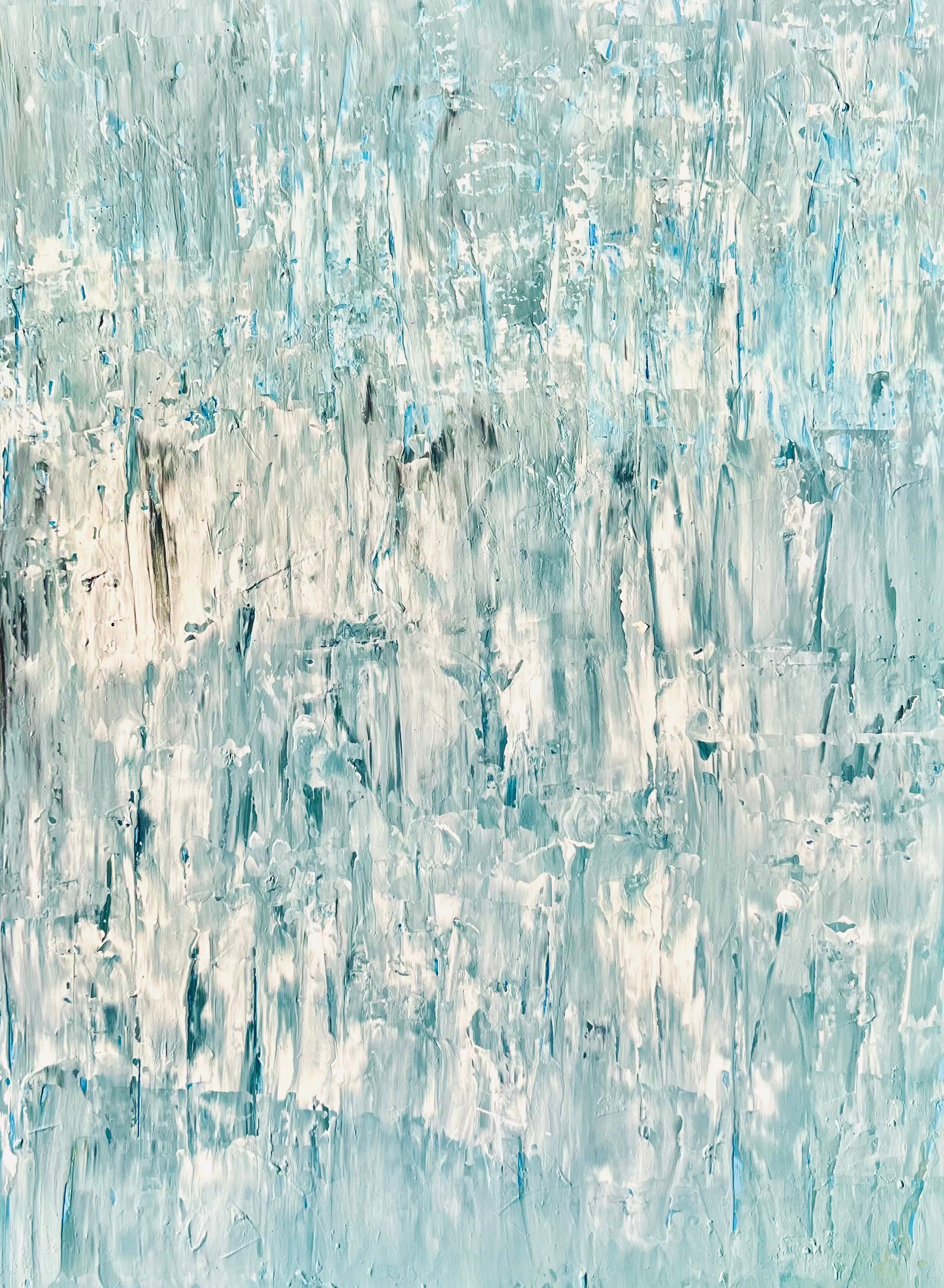 Mare d'Autunno, a one-of-a-kind contemporary acrylic painting on canvas, created by artist Sébastien Di Nicolantonio for DI NICOLANTONIO PARIS.