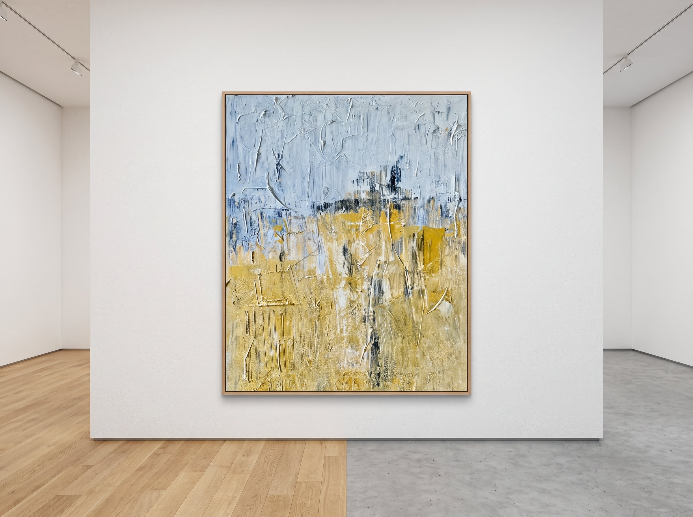 Orosogno 1, a one-of-a-kind contemporary acrylic painting on canvas, created by artist Sébastien Di Nicolantonio for DI NICOLANTONIO PARIS.