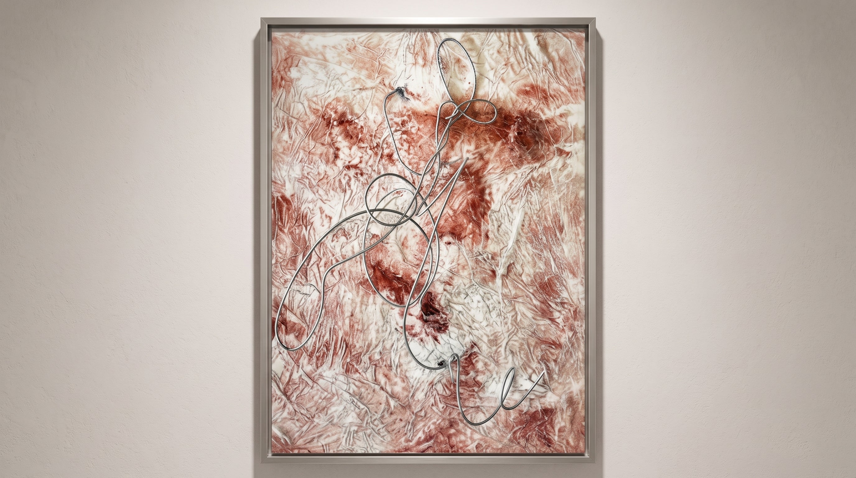 Puissance Symphonic, a one-of-a-kind mixed media wall sculpture created by artist Sébastien Di Nicolantonio for DI NICOLANTONIO PARIS.